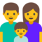 Family emoji on Google